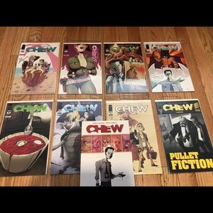 Signed CHEW comic collection 6-13